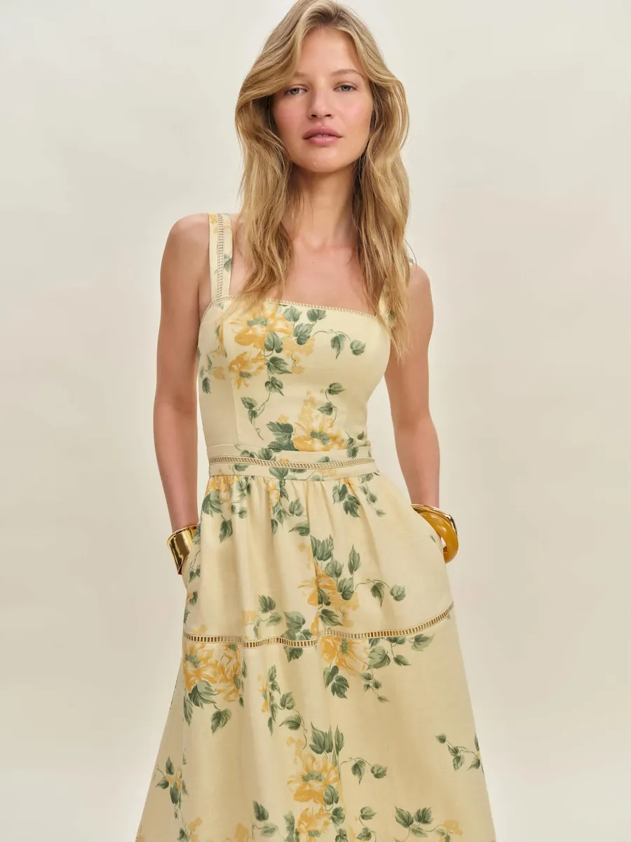 Everett Linen Dress - Image 3
