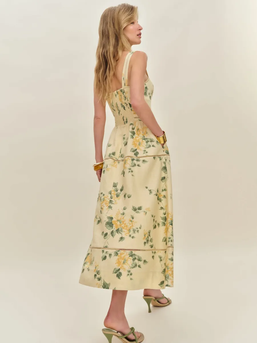 Everett Linen Dress - Image 4