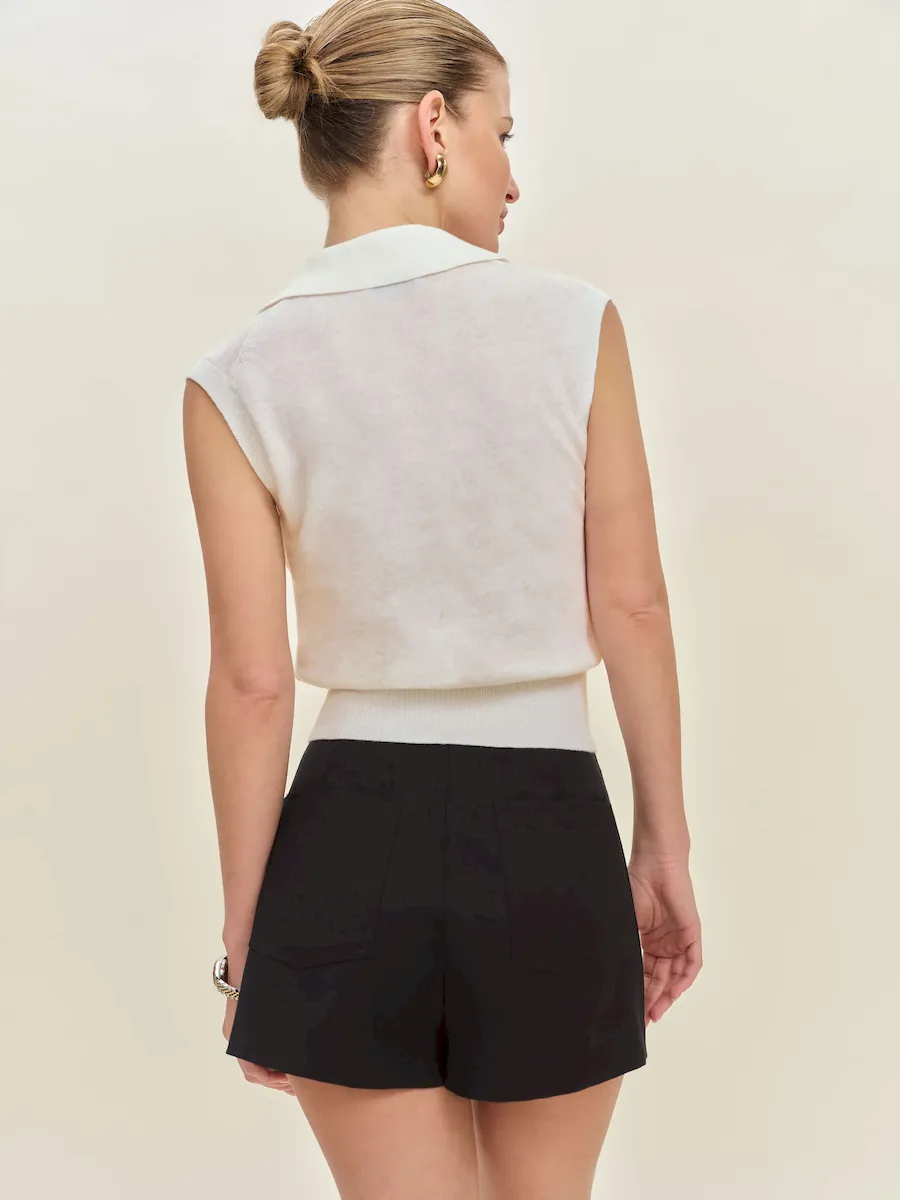 Carrie Linen Cotton Polo - Image 3