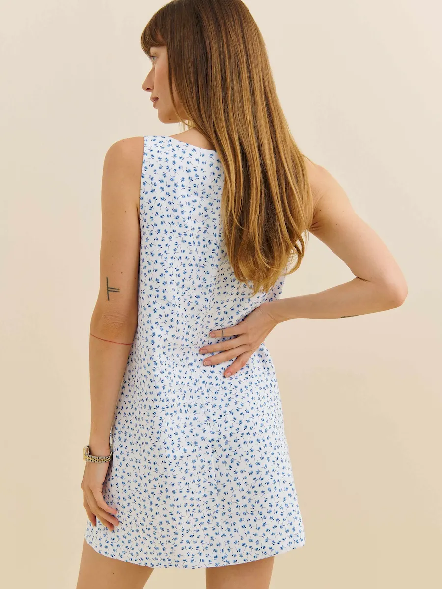 Hamley Linen Dress - Image 3