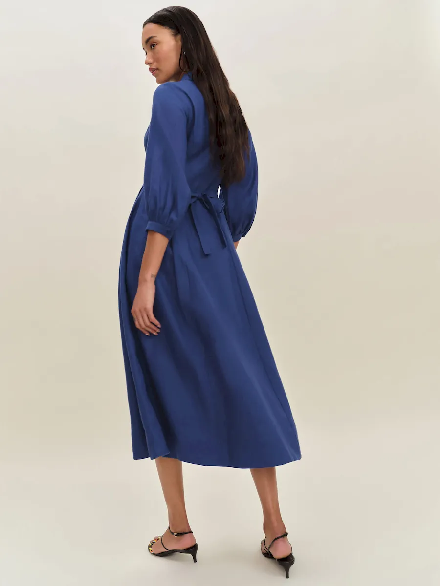 Tara Linen Dress - Image 4