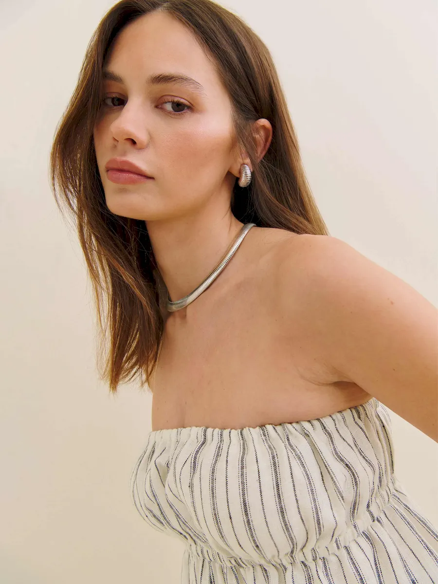 Inez Linen Top - Image 3