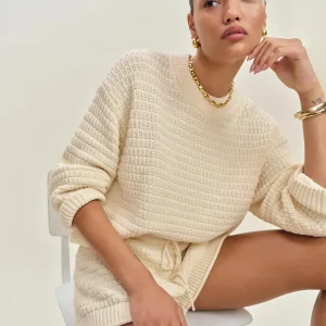 Collie Oversized Cotton Crew