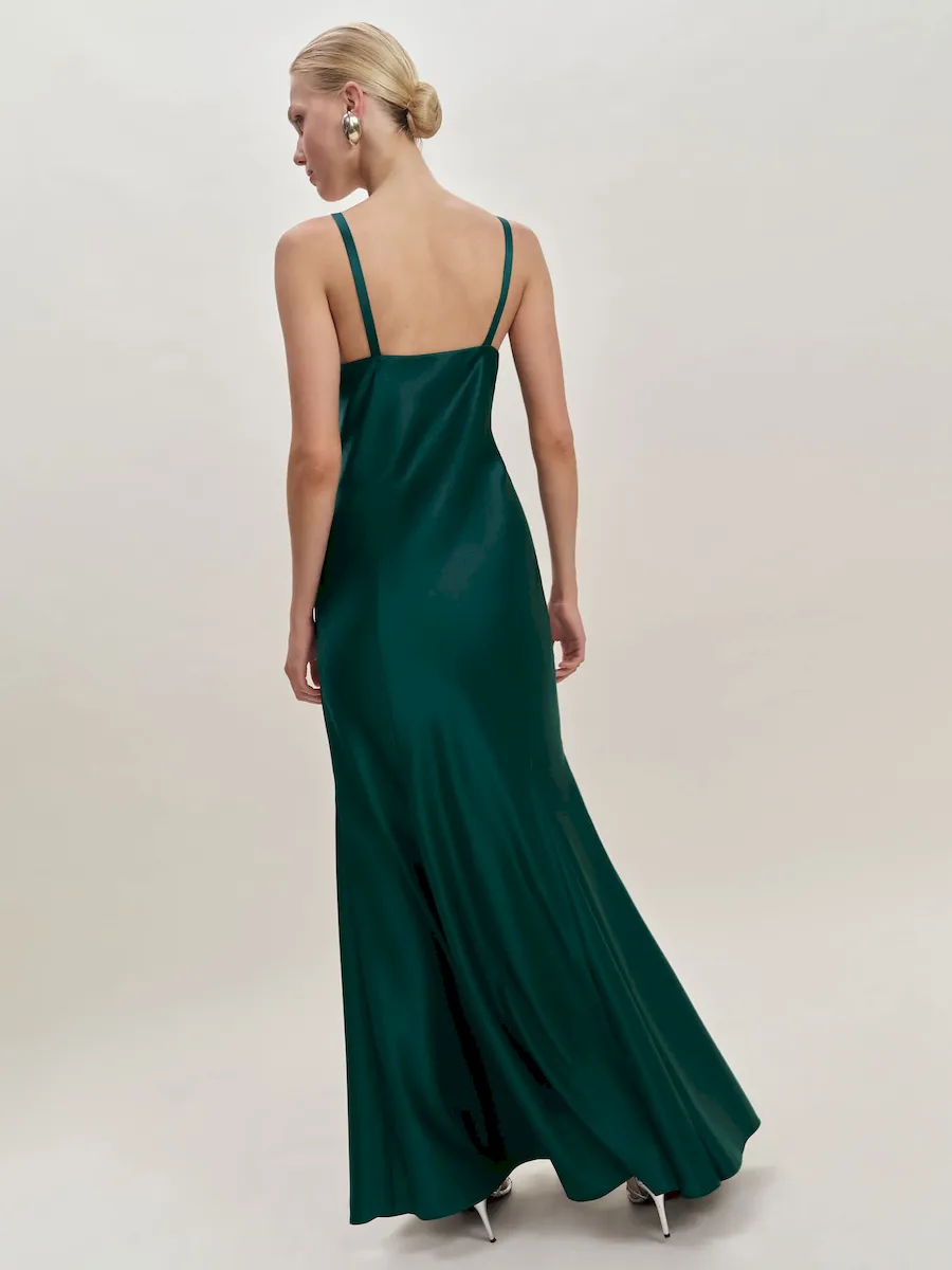 Tyler Satin Dress - Image 5
