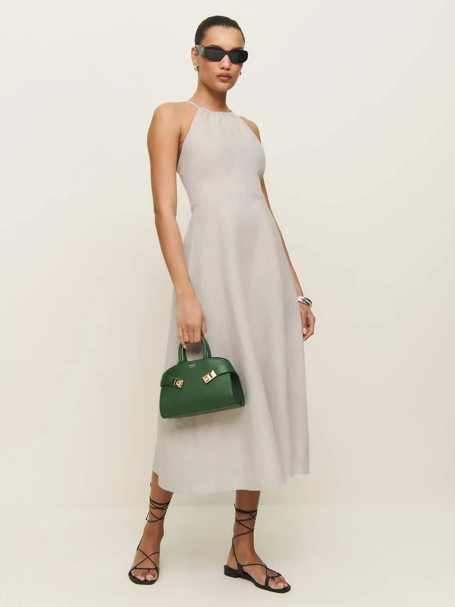 Yuliy Linen Dress - Image 4