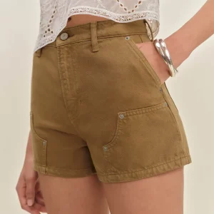 Blake High Rise 3” Utility Jean Shorts