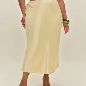 Layla Satin Skirt Es