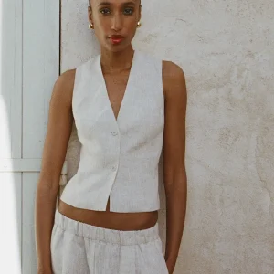 Anita Linen Vest