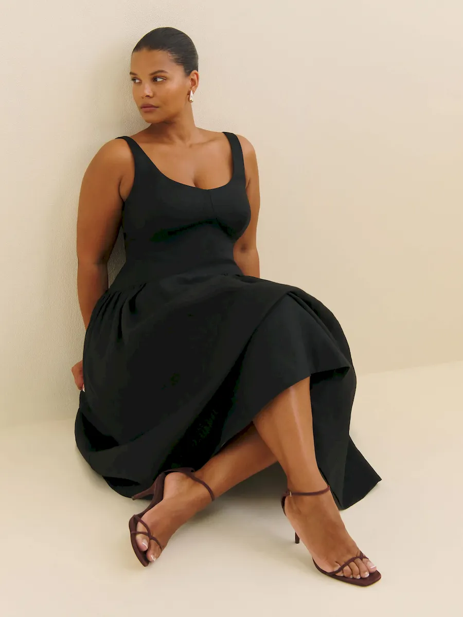 Roslyn Linen Dress Es - Image 5