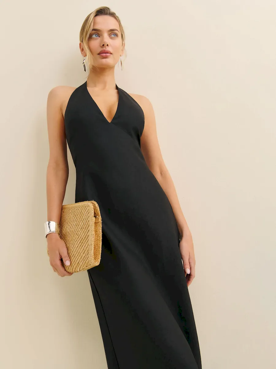 Petites Delilah Linen Dress - Image 5