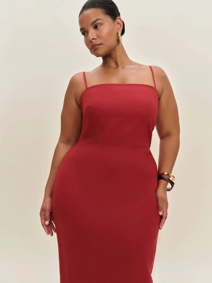 Frankie Linen Dress Es - Image 2