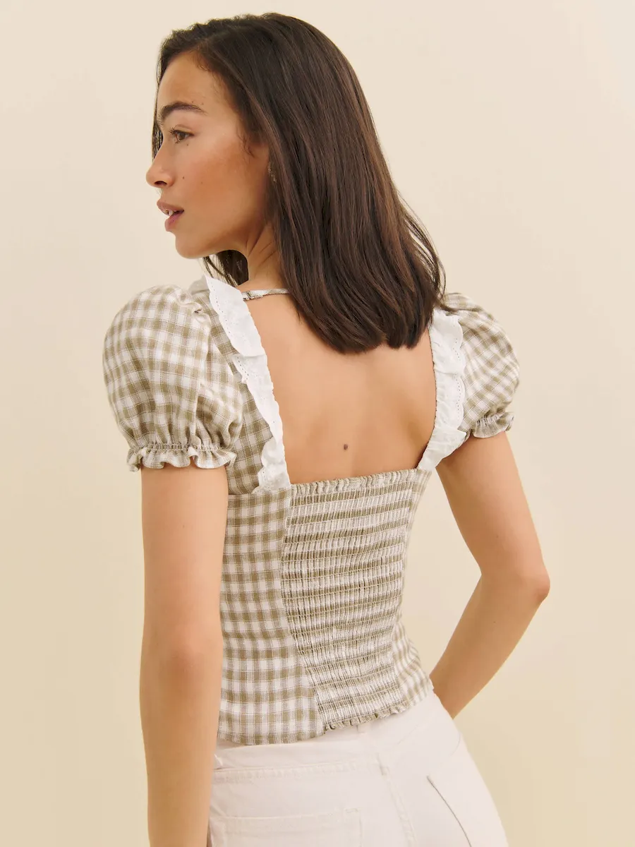 Alice Linen Top - Image 4