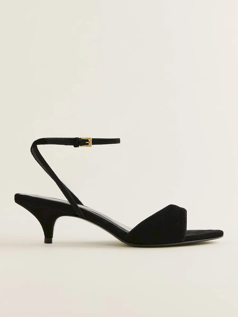Drew Kitten Heeled Sandal