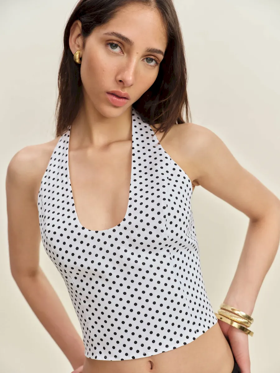 Sasha Linen Top - Image 2