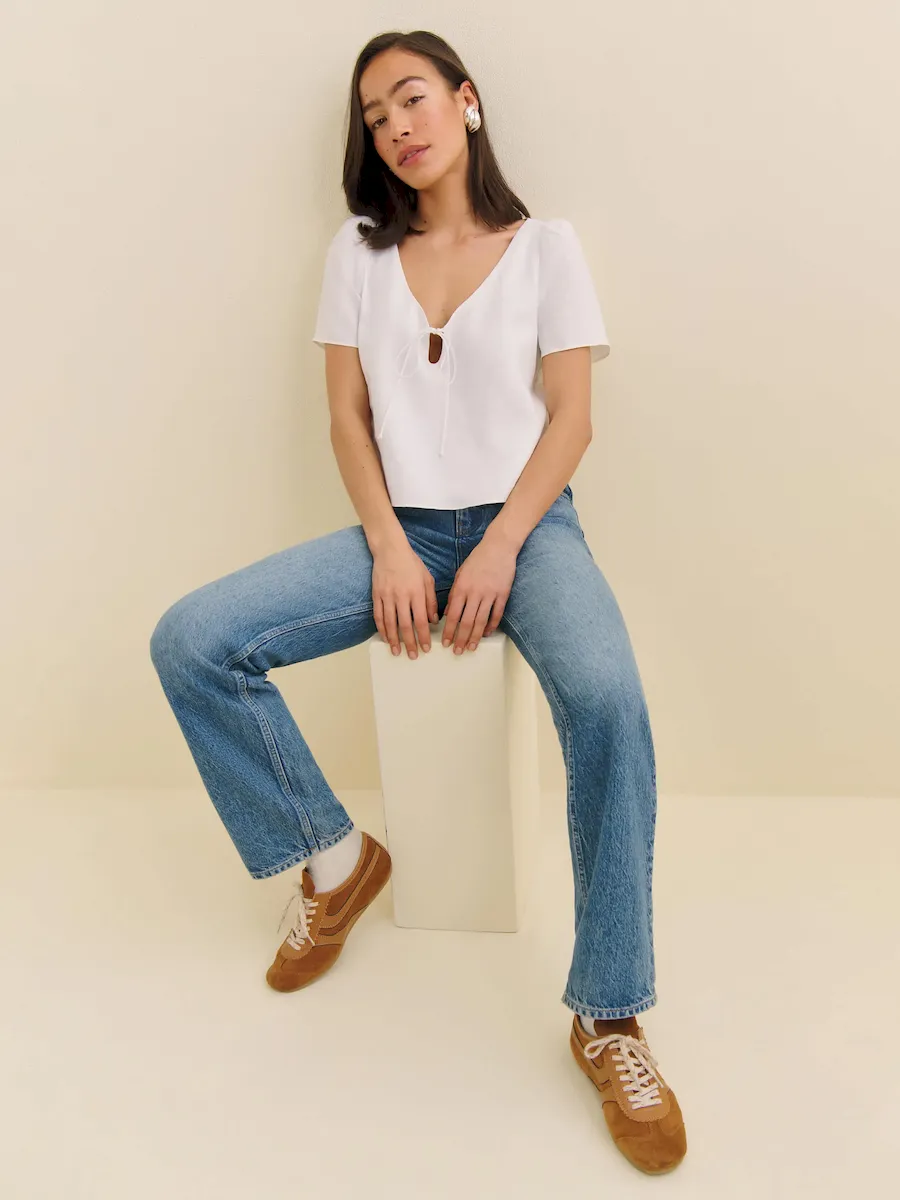 Mayla Linen Top - Image 4