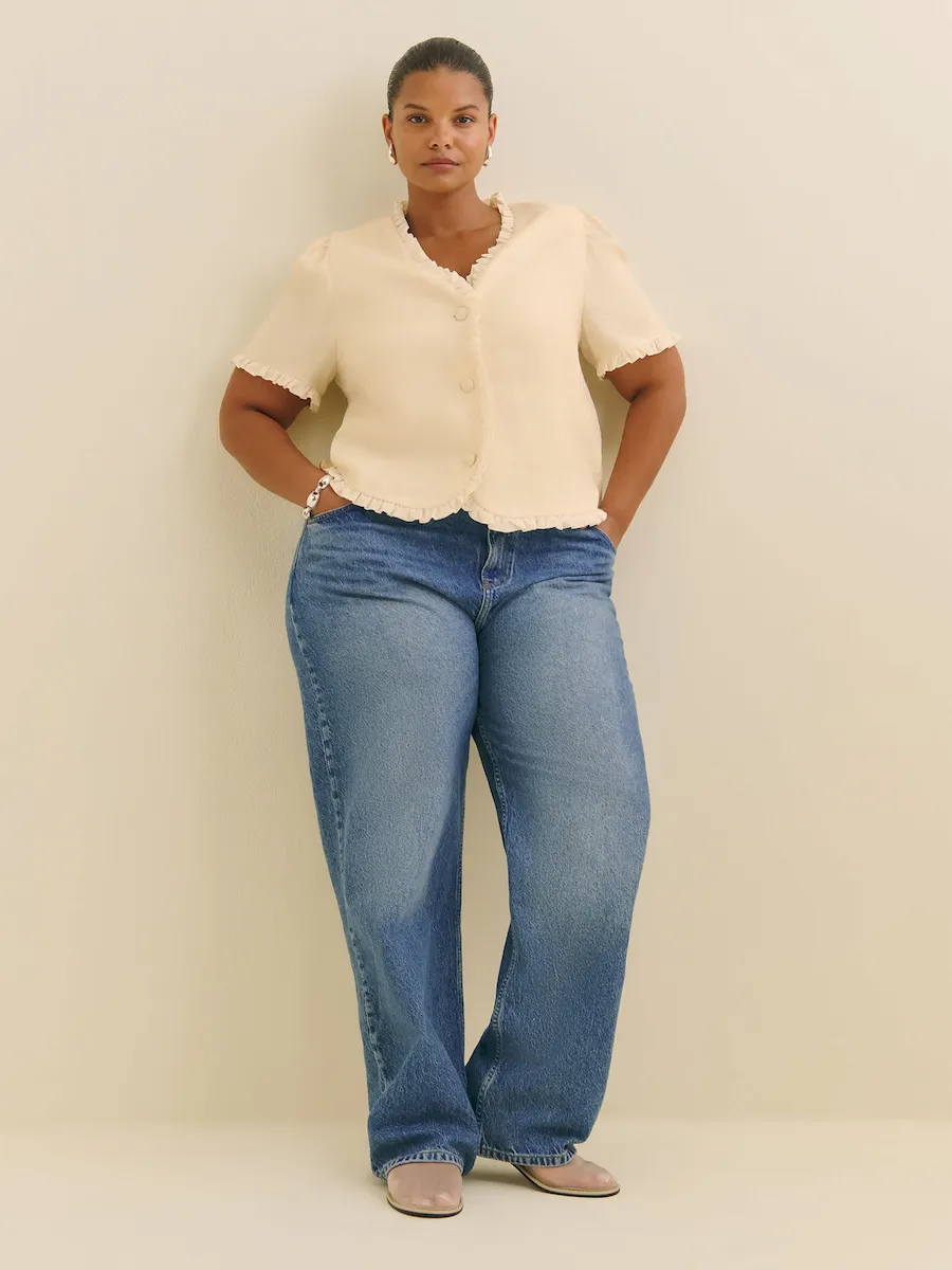 Bess Linen Top Es - Image 3