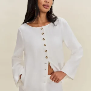 Lucia Linen Jacket