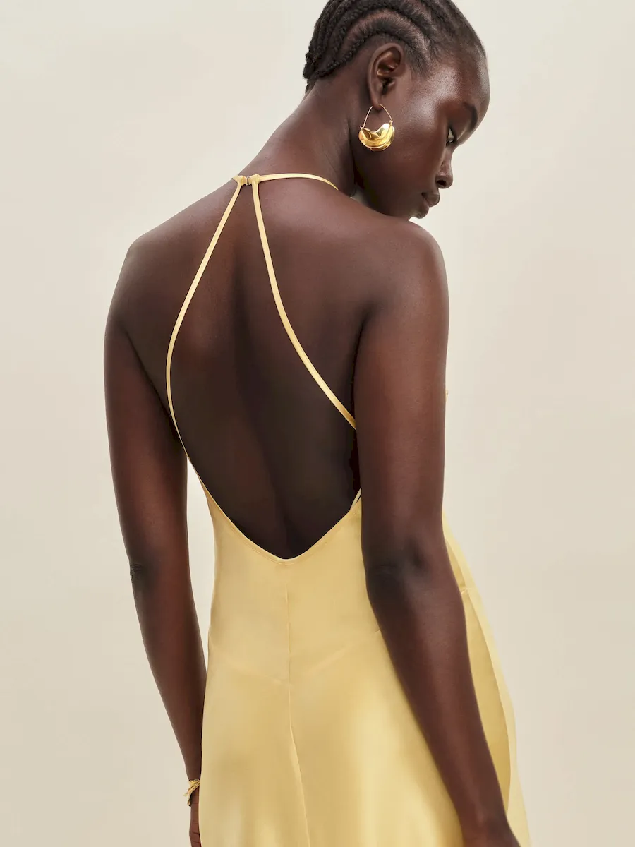 Nari Silk Dress - Image 2