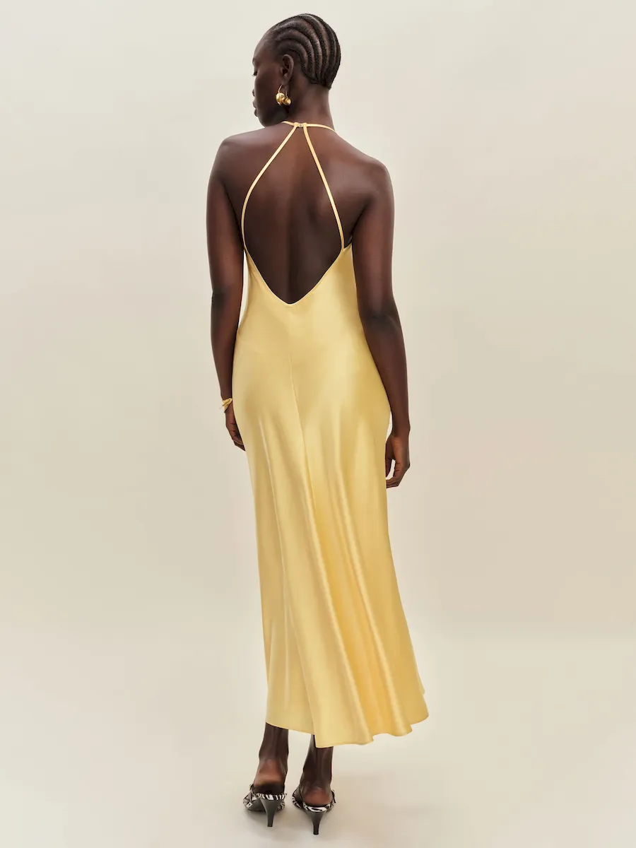 Nari Silk Dress - Image 3