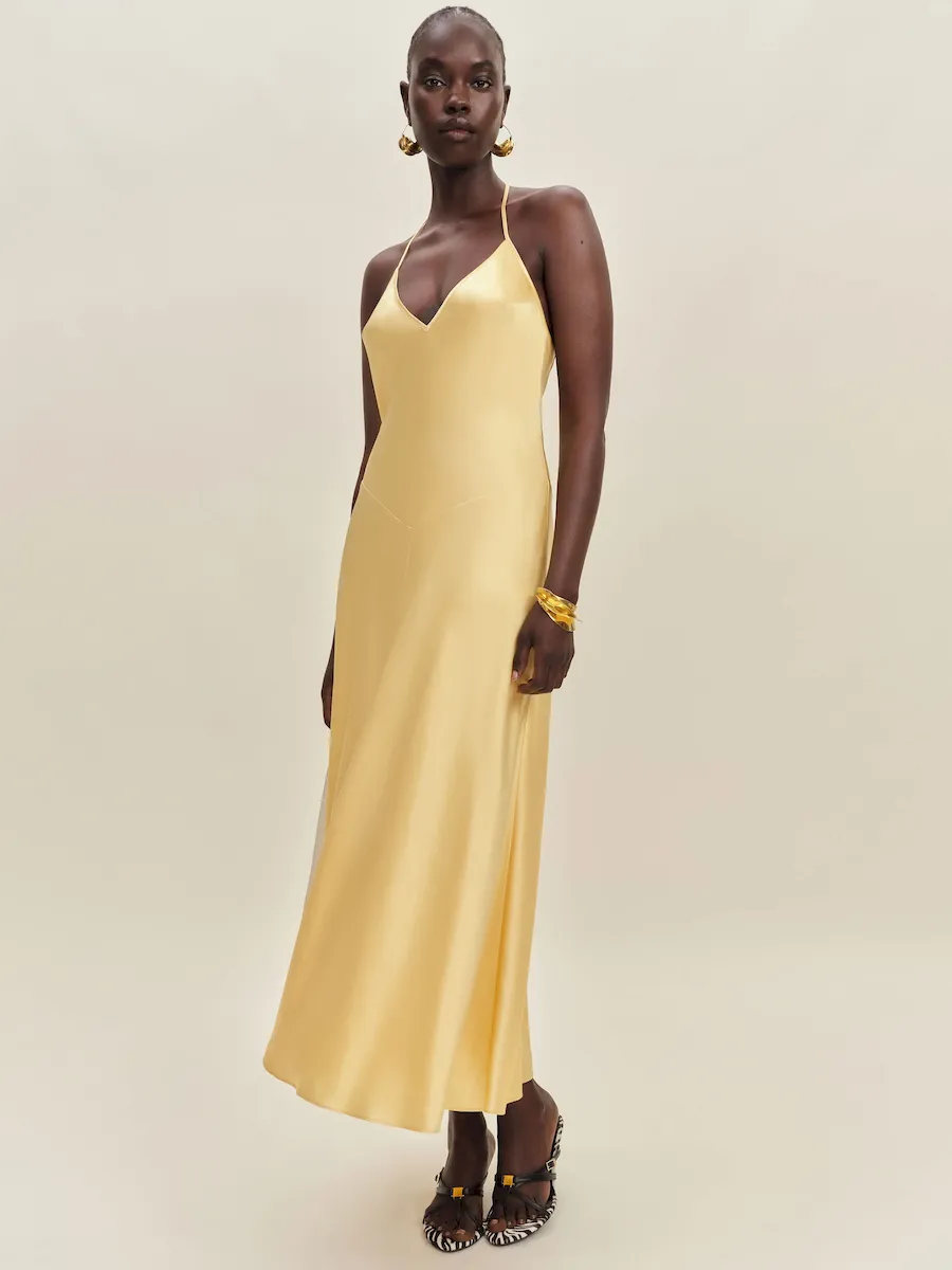 Nari Silk Dress - Image 4