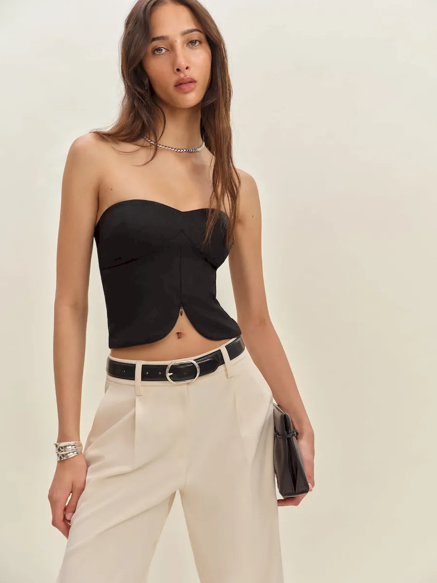 Maisie Linen Top - Image 2