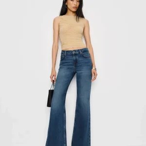 Kara Low Rise Loose Flare Jeans