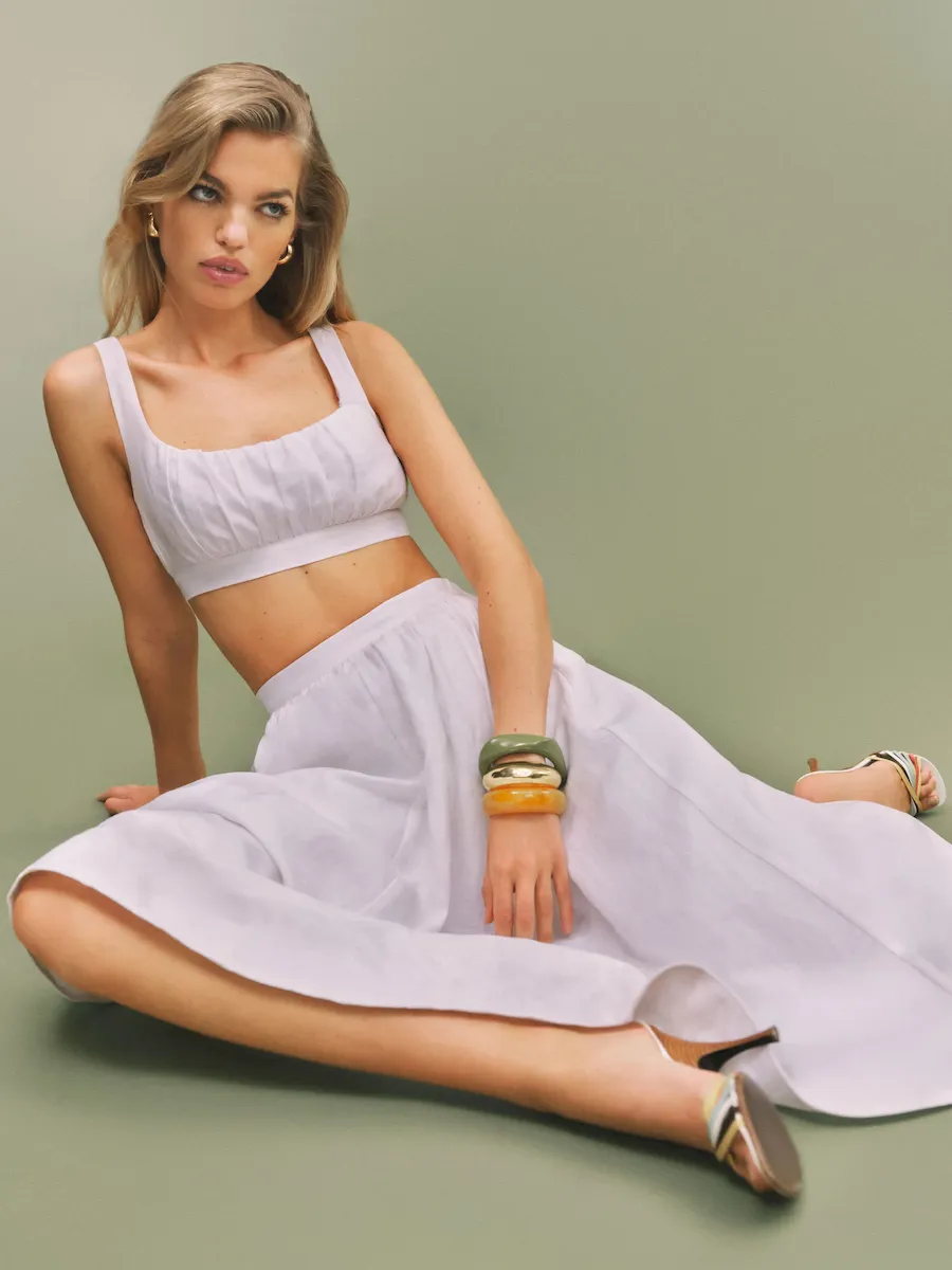 Shannon Linen Two Piece - Image 2