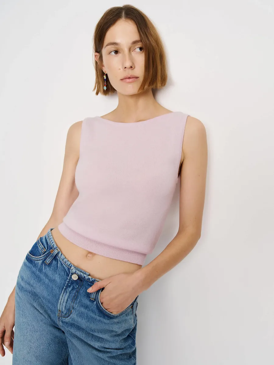 Monaco Cashmere Reversible Tank