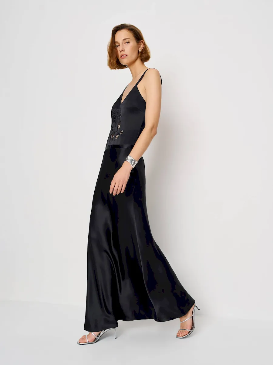 Tatie Silk Dress - Image 4