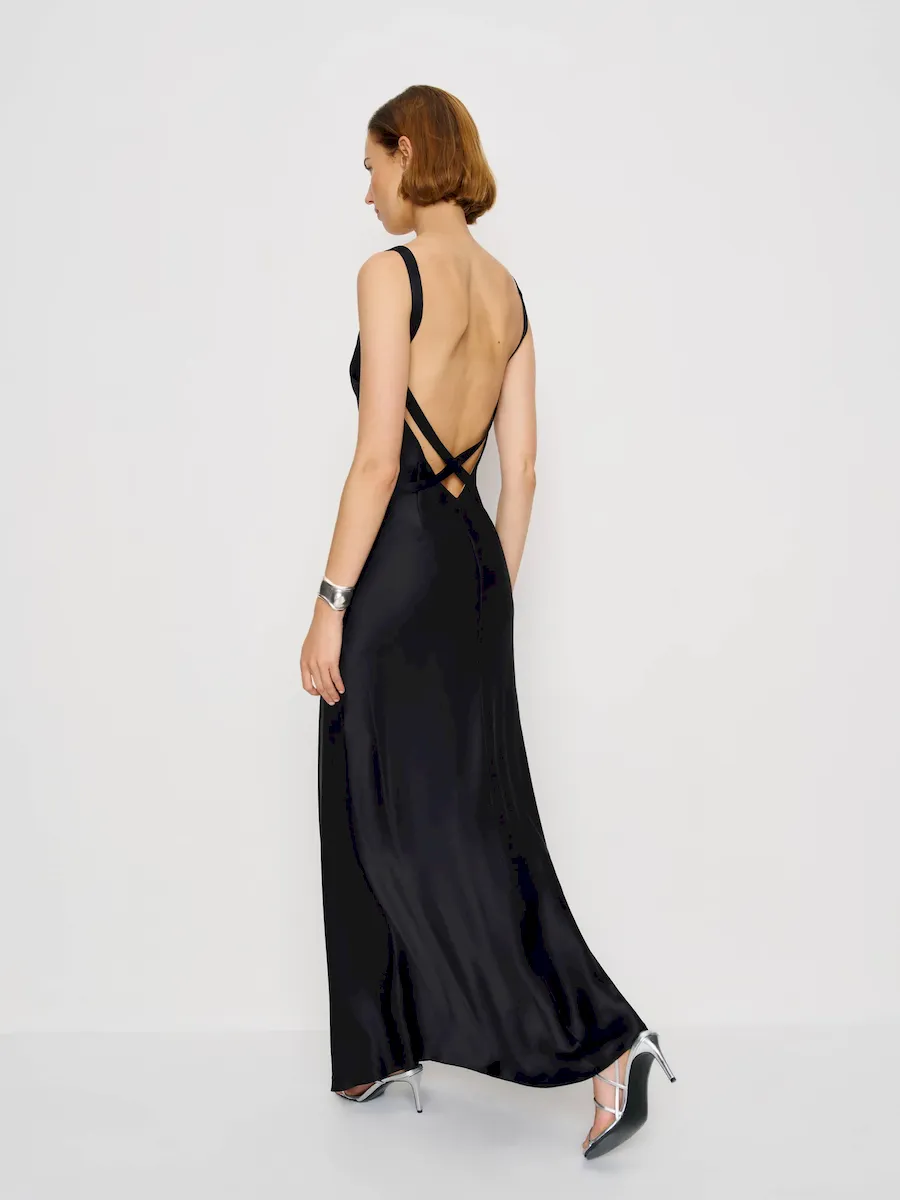 Tatie Silk Dress - Image 5