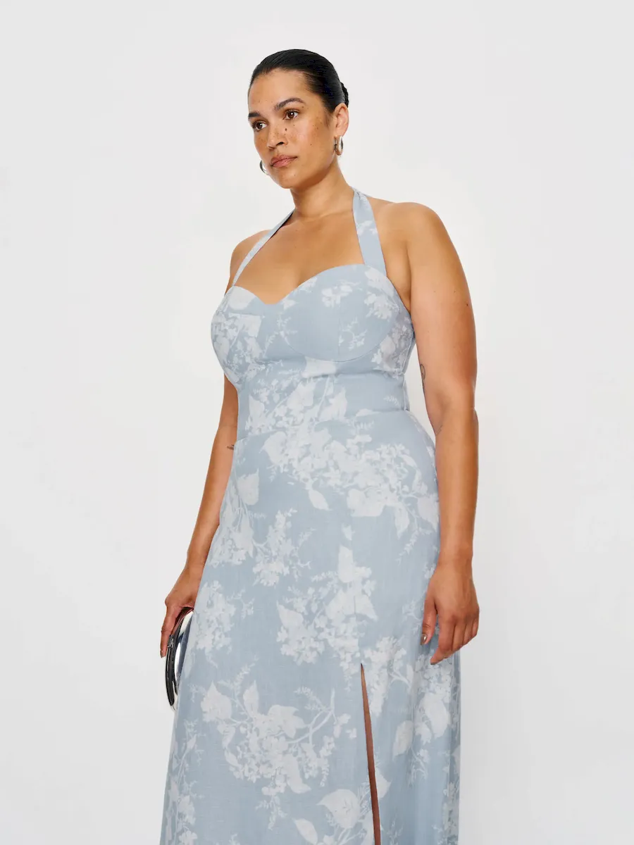 Tala Linen Dress Es - Image 2