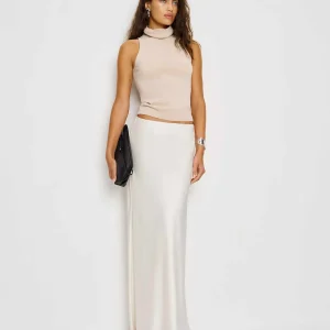 Marcy Cashmere Turtleneck Tank