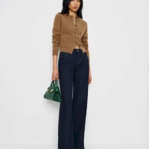 Farren Cashmere Crew Cardigan