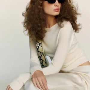 Lian Cashmere Crew Sweater