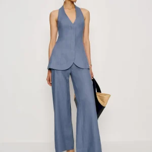 Clove Linen Two Piece