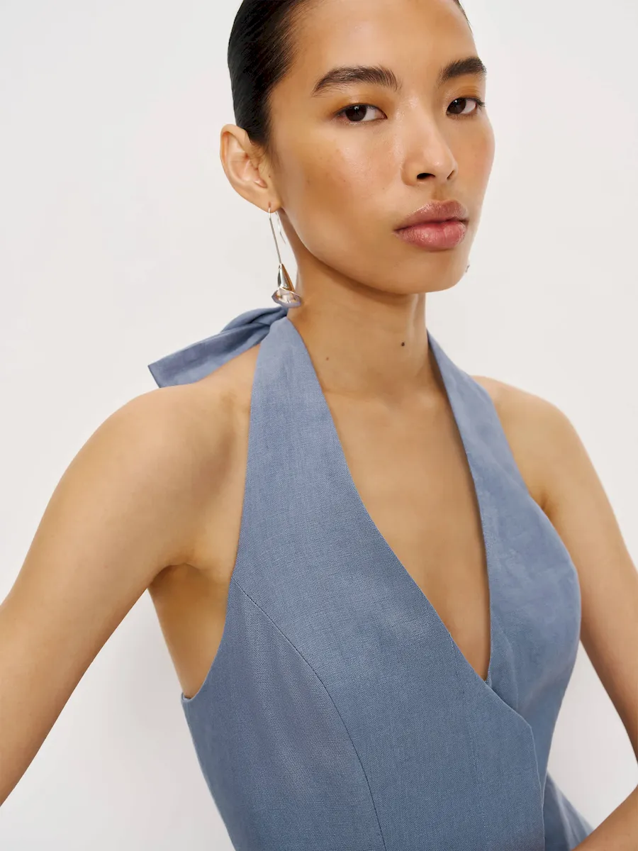 Clove Linen Two Piece - Image 2