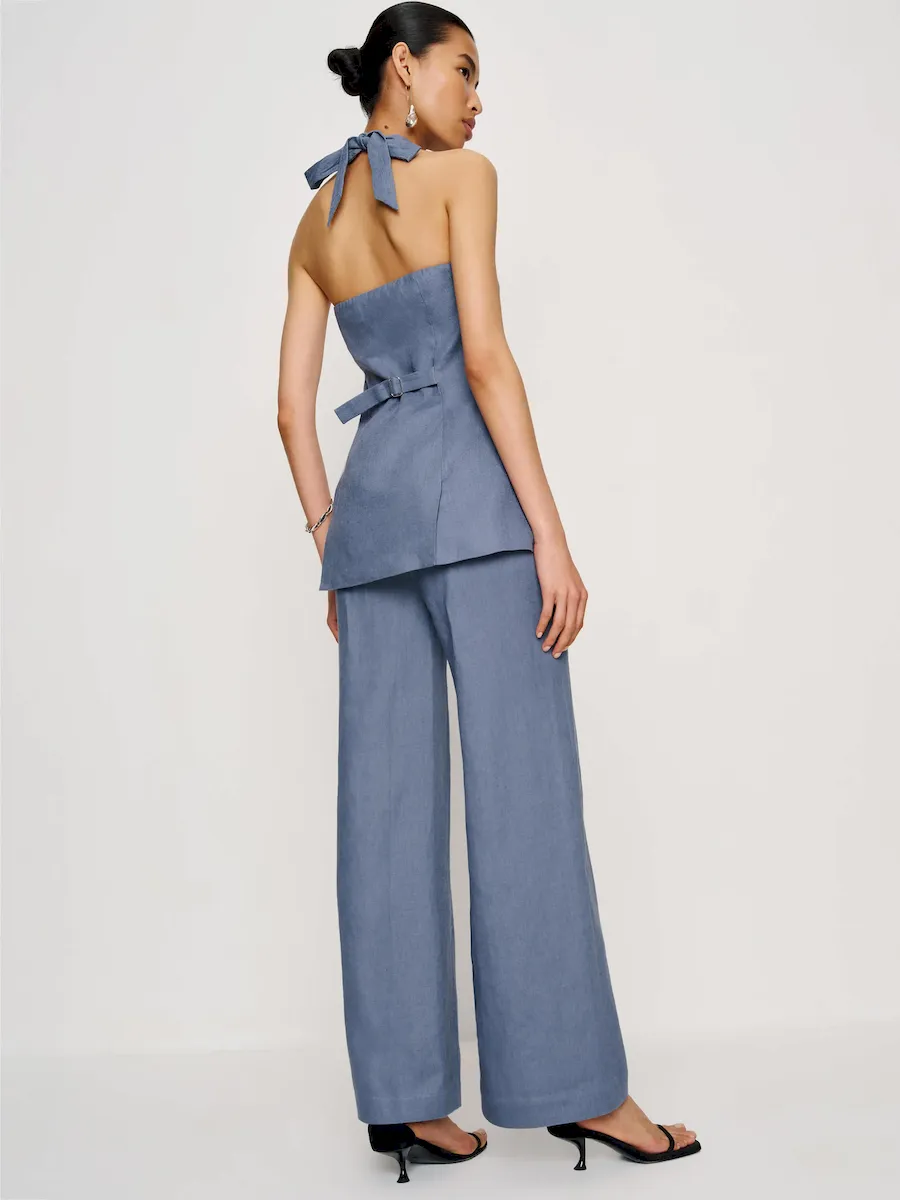 Clove Linen Two Piece - Image 4