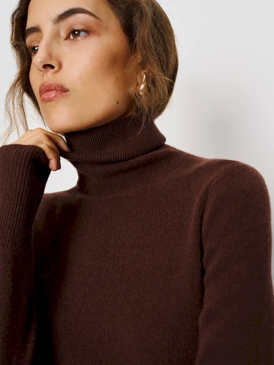 Helly Cashmere Turtleneck Dress - Image 4
