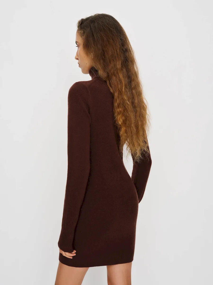 Helly Cashmere Turtleneck Dress - Image 5